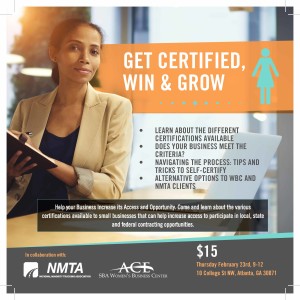 Certify your business as Women-Owned - Certify, Win & Grow @ ACE WBC Norcross Location | Norcross | Georgia | United States