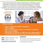 Women-Owned Small Business Certification & SBA’s ASCENT