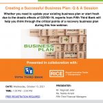 Creating a Successful Business Plan: Q & A Session