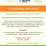 Get Certified, Win & Grow! Women & Minority Business Enterprise Certifications