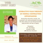 Interactive Walk-Through of Federal Opportunities