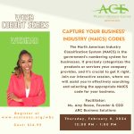 WOSB Cohort Series: Capture your Business’ Industry (NAICS) Codes