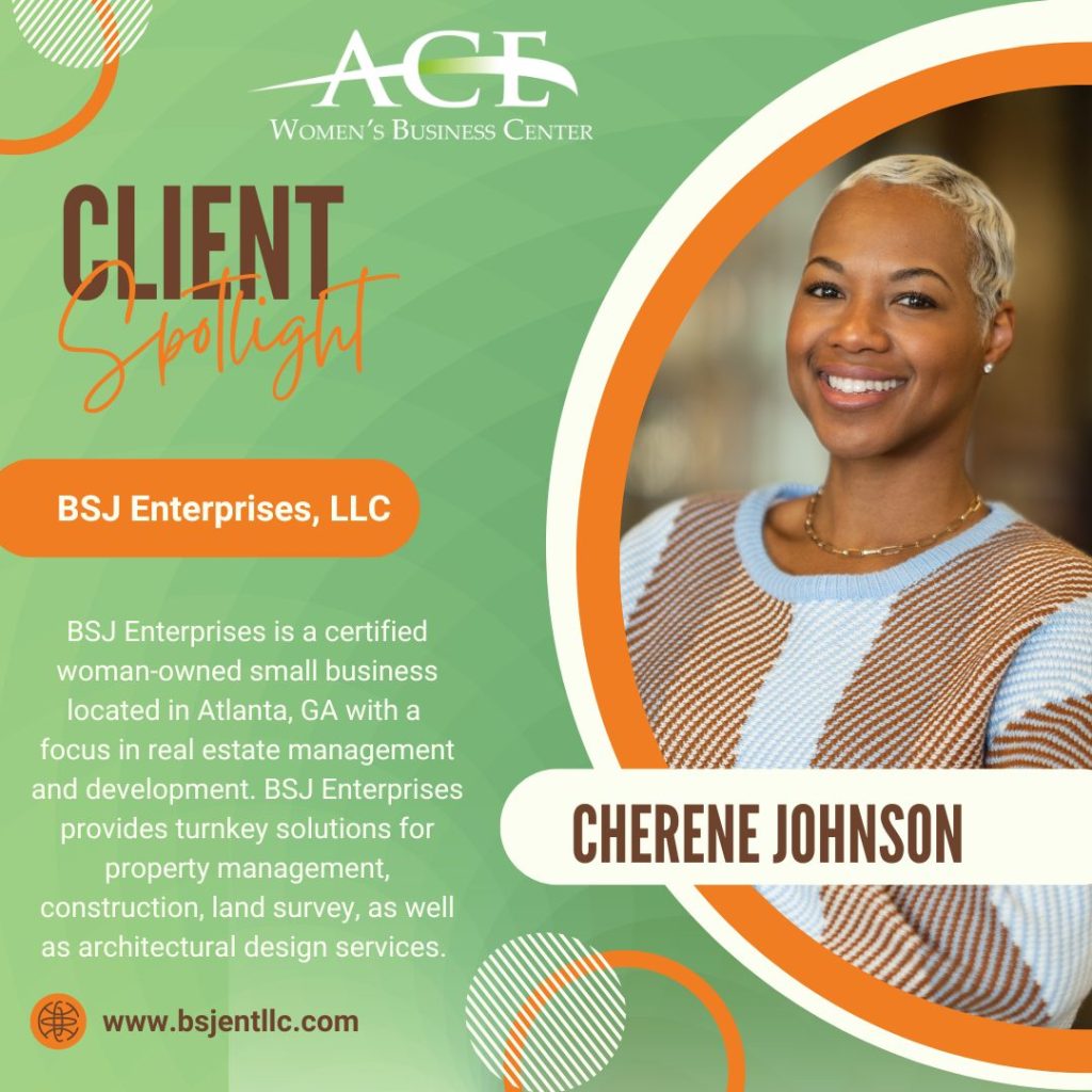 Cherene Johnson, Presidend of BSJ Enterprises