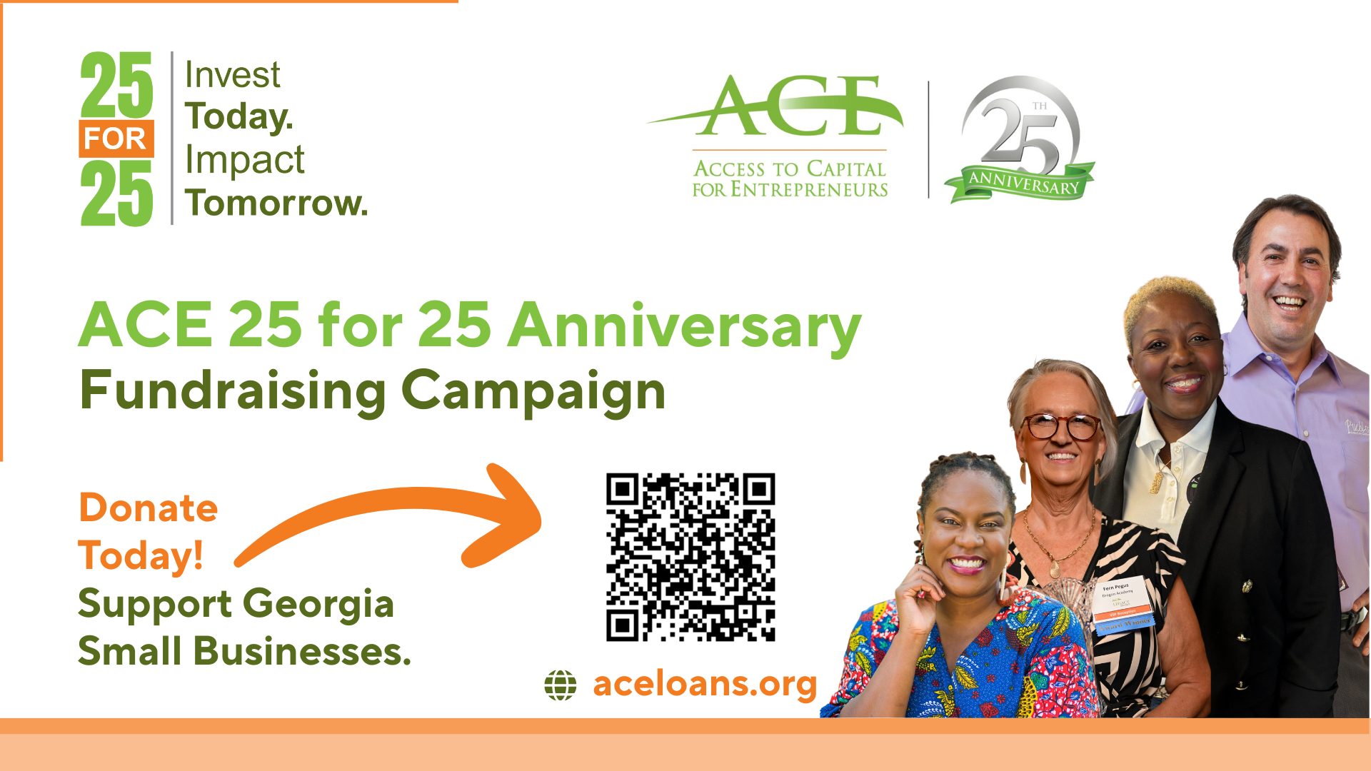 ACE Launches 25 for 25 Anniversary Fundraising Campaign