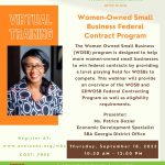 Women-Owned Small Business Federal Contract Program