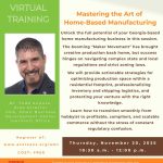 Mastering the Art of Home-Based Manufacturing