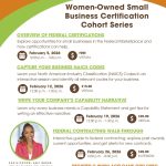 Women-Owned Small Business Certification Cohort Series - Phase I
