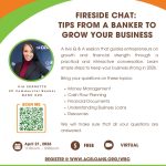 Fireside Chat: Tips from a Banker to Grow Your Business Webinar