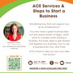 ACE Services & 10 Steps to Start a Business