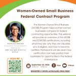 Women-Owned Small Business Federal Contract Program